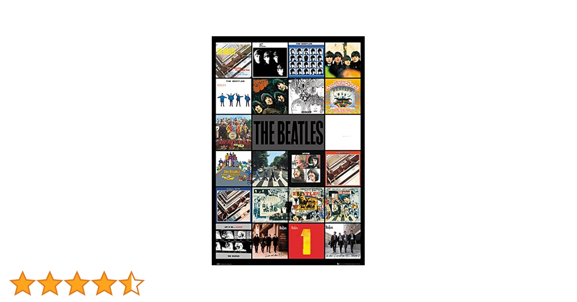 ビートルズ　ポスター、CD Amazon.co.jp: ビートルズ - ミュージックポスター (リボルバー